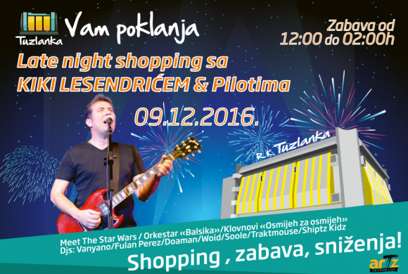 Shopping night u Tuzlanci