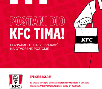 KFC-postani dio tima